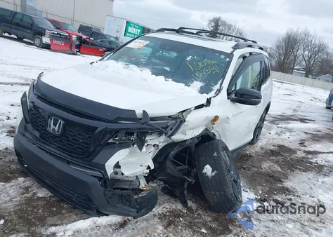 2021 Honda Passport Awd Elite z USA, uszkodzony, nr VIN 5FNYF8H01MB001928